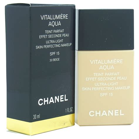 chanel vitalumiere aqua beige sable|chanel vitalumiere aqua discontinued.